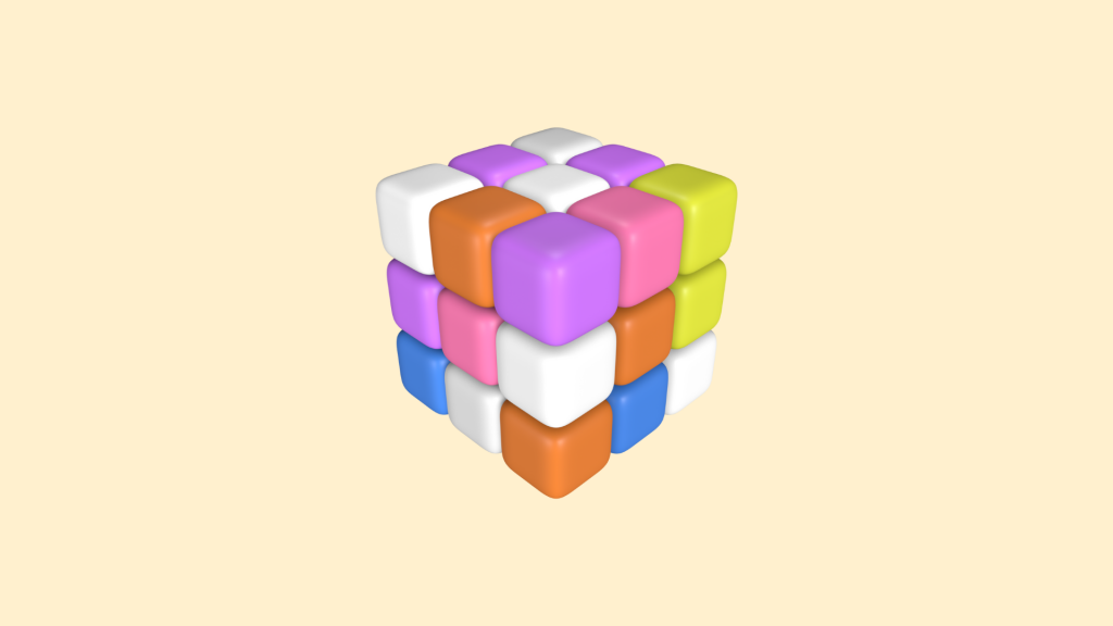 aloritmo dei social media - cubo di rubik - 226lab